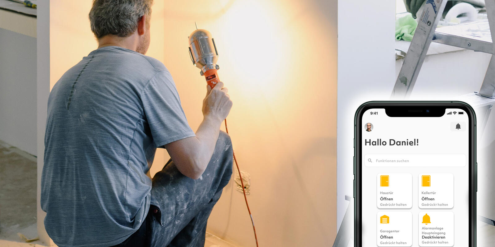 Fernöffnung mit ekey dLine