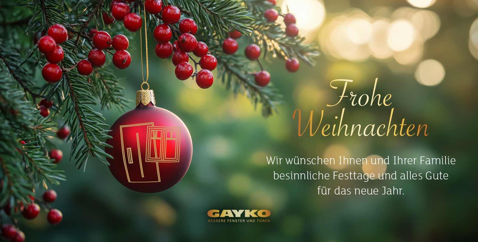 Frohe Weihnachten