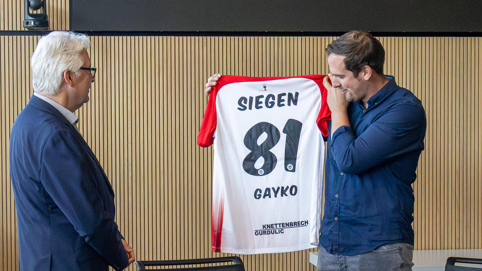Vertragsverlängerung Sportfreunde Siegen und Gayko im GAYKO Zentrum Wilnsdorf