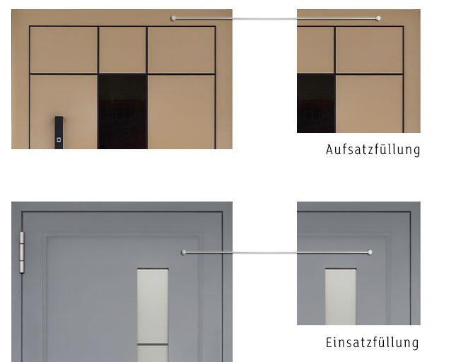 Unterschied zwischen Einsatzfuellung und Aufsatzfuellung