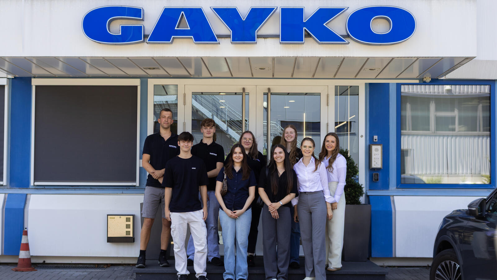 Auszubildende der Firma GAYKO